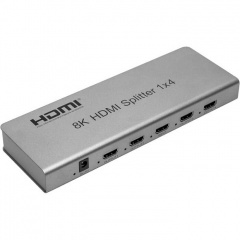 Спліттер PowerPlant HDMI 8K 1x4 (HDSP8K-4) Городок