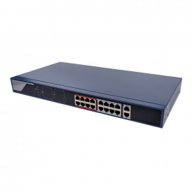 Комутатор мережевий POE GreenVision GV-019-AI-16+2PG