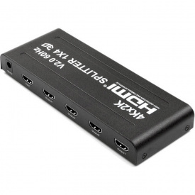 Сплітер PowerPlant HDMI 1x4 V2.0 3D 4K/60hz (HDSP4-V2.0)