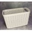Корзина 21*16*14 см 3,3 л белая роза Ал-Пластик М-093 Киев
