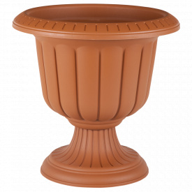 Горшок для цветов на ножке Nergiz 47 л терракотовый Serinova