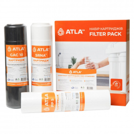 Комплект картриджей для механической очистки ATLA Trio-Standart 2,5"x10"