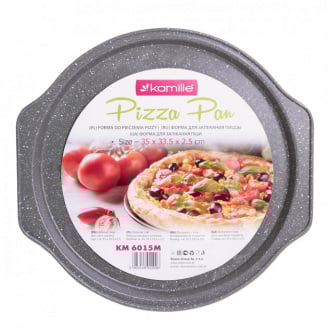 Форма для випічки піци d-35 см. h-2,5 см. Kamille 6015 M