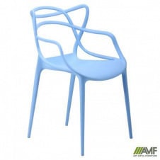 Пластиковий стілець AMF Viti світло-блакитний