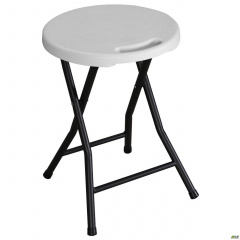 Табурет складаний Seat пластик білий Дубно