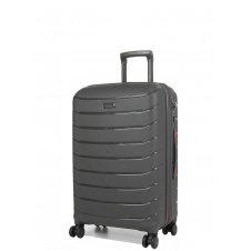 Чемодан дорожный Snowball 61303 Cologne M 59,5 л 66х42x24 см Серый