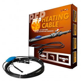 Нагревательный кабель Fenix PFP 620Вт со встроенным термостатом, резистивный