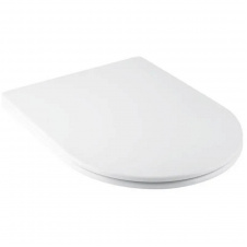 Сидіння для унітаза Qtap Swan/Jay з мікроліфтом Slim (QT99SC5176W)