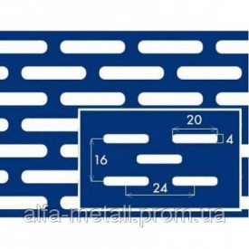 Перфорований лист 1000x2000х1 PC Lv4x20-16x25 