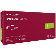 Перчатки латексные Mercator Medical 50 шт S 2 уп (0498)