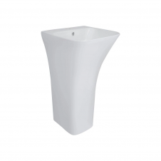 Раковина напольная Qtap Crow 825х425 прямоугольная, белая (QT0511G315WN)