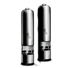 Набор электрических мельниц для соли и перца Berlinger Haus Metallic Line Carbon Pro Edition (BH-1904) Одесса