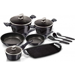 Набор посуды Berlinger Haus Metallic Line Carbon Pro Edition (BH-6911) Полтава