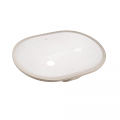 Раковина врезная Qtap Stork 560х400 овальная, белая (QT15116030WN47294) Івано-Франківськ