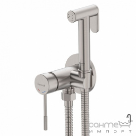 Гигиенический душ скрытого монтажа Imprese Brenta ZMK082306039 никель браш