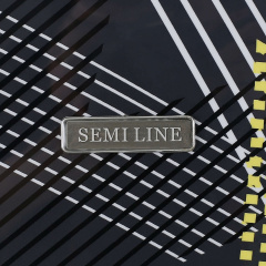 Валіза Semi Line 28" L 97 л Black Pattern (T5651-3) Хуст