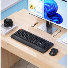 Бездротова клавіатура та миша Combo MeeTion MT-C4130 Чорний 021496 Київ