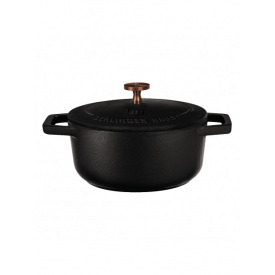 Порционная чугунная кастрюля 10 см 0,31 л Berlinger Haus Black Royal Collection (BH-6489)