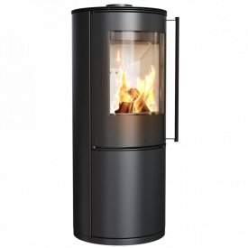 Печь-камин на дровах Kratki KOZA PICARD 9 кВт сталь, напольный (Ø150)