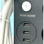 Подовжувач No Brand USB Power Socket 8204 3USB 2 м Чорний 021264 Київ