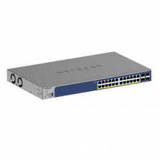 Комутатор Netgear GS728TXP 24xGE PoE, 2x10GE, 2xSFP+, 190Вт