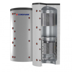 Буферна ємність Cordivari PUFFER 2 750 л (2 теплообмінники) VB (тверда зйомна ізоляція) (3251162312705) Боярка