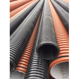 Труба каналізаційна гофрована діаметр 110 мм 3-6 м