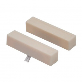 Датчик відчинення магнітоконтактний Trinix СМК 1-18 (N) White у пластикові/дерев’яні поверхні білий