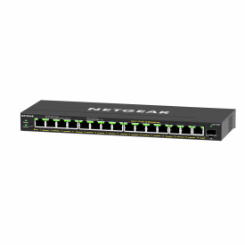 Комутатор Netgear GS316EPP 15xGE PoE, 1xSFP, 231Вт