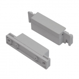 Датчик відчинення магнітоконтактний Trinix СМК 1-16 White на металеві поверхні білий