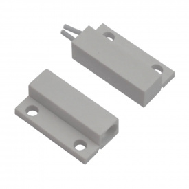 Датчик відчинення магнітоконтактний Trinix СМК 1-9P (N) White у пластикові/дерев’яні поверхні білий