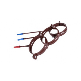 Хомут трубы металлический ROFIL 100 длина 220мм.