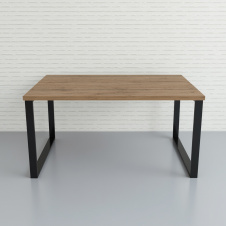 Стол письменный Tobi Sho LOFT Gold СПЛГ/6 столешница 36 мм, 1400х600х765 Дуб аппалачи