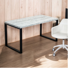 Стол письменный Tobi Sho LOFT Iceberg СПЛА/6 столешница 36 мм, 1200х600х765 Дуб крафт белый
