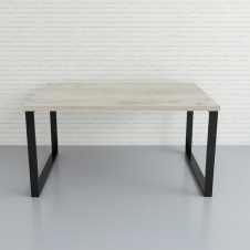 Стол письменный Tobi Sho LOFT Iceberg СПЛА/6 столешница 36 мм, 1400х600х765 Дуб крафт белый