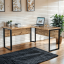Стол угловой офисный Tobi Sho LOFT Gold СУЛГ/1-1 столешница 18 мм, 1600х1400х750 Дуб аппалачи Энергодар