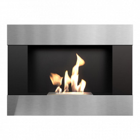 Биокамин Kratki BRAVO стальной, черный (BRAVO/SZLIF/TUV)