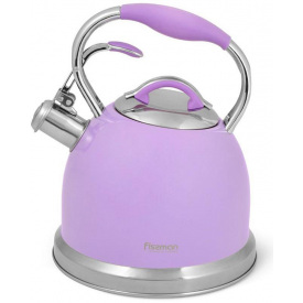 Чайник из нержавеющей стали Felicity Lilac на 2.6л со свистком DP86440 Fissman