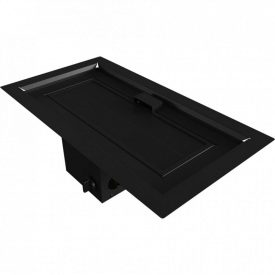 Газовая горелка Kratki AQF 06 11,5 кВт уличная, черная (5901350006306)