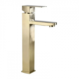 Смеситель для умывальника Mexen EMMA однорычажный, золотой (MEX-71910-50)