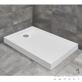 Прямоугольный акриловый душевой поддон Radaway Lupo D Compact 700x1100 LUD11070115-05 белый