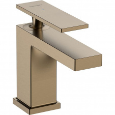 Смеситель для умывальника Hansgrohe Tecturis однорычажный, бронза матовая (73001140)