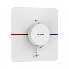 Термостат для душа Hansgrohe ShowerSelect металл, белый матовый (15589700) Херсон