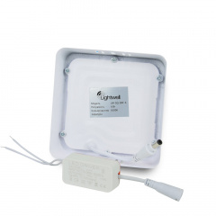 Комплект світильників світлодіодних Lightwell LW-SQ-SRF-6 6 W 3 шт Одеса