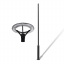 Комплект світильник парковий Lightwell LW-GL-50S/стовп парковий 4 м/кронштейн Dahua DS-1275ZJ-SUS Калуш