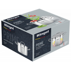 Кастрюля RINGEL Prime 22 см 4.7 л Хром (6733715) Львов