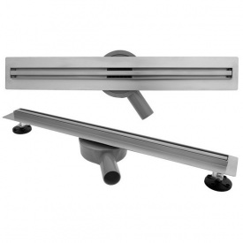 Трап для душа Rea Neo Slim 900 мм нержавеющая сталь, серый (REA-G8403)