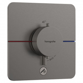 Термостат для душа Hansgrohe ShowerSelect латунь, черный матовый (15589340)