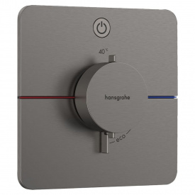 Термостат для душа Hansgrohe ShowerSelect латунь, черный матовый (15581340)