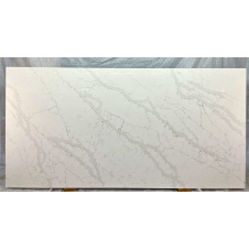 Кварцит Calacatta light 325х165х2см код200402-1